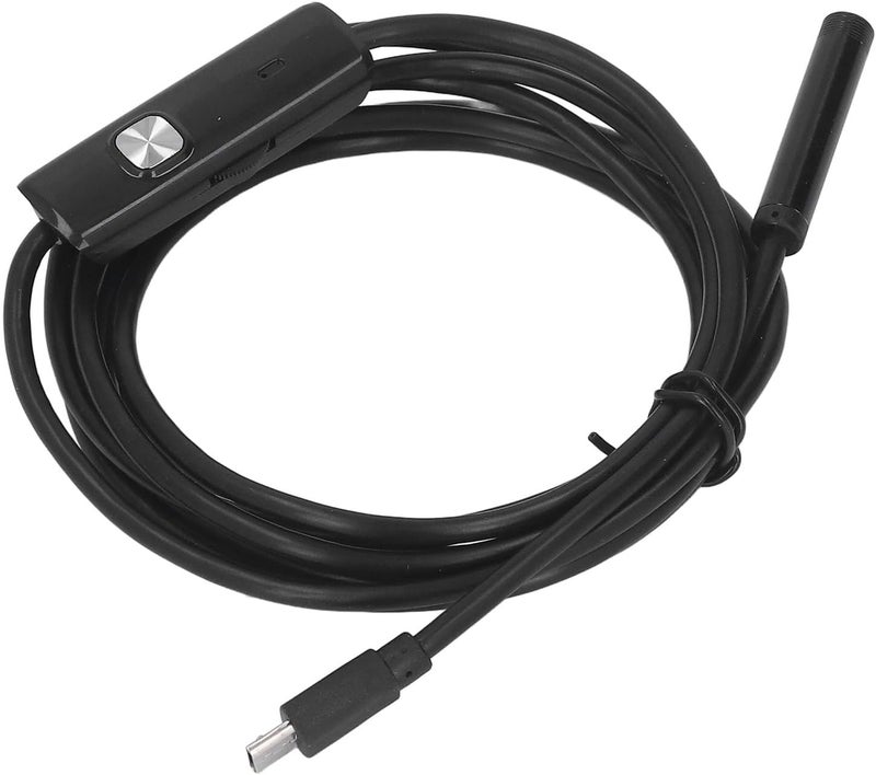 Industrial USB Endoscope with 7 mm Probe and 6 LED Lights - 0.3 MP Inspection Camera - Compatible with Android and Computer - IP67 Water Pipe Camera for Car Engines and (1M) - Image 5