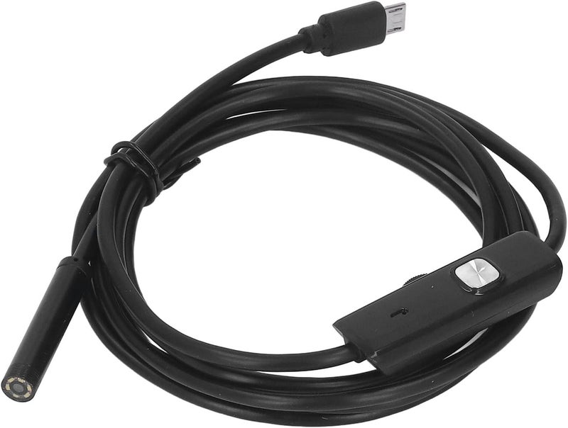 Industrial USB Endoscope with 7 mm Probe and 6 LED Lights - 0.3 MP Inspection Camera - Compatible with Android and Computer - IP67 Water Pipe Camera for Car Engines and (1M) - Image 3