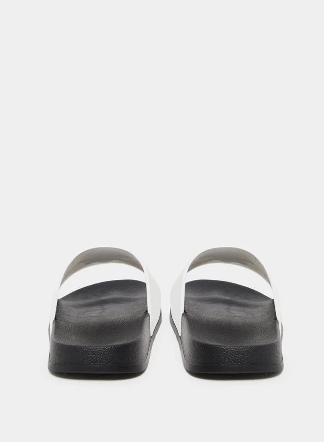 Take Two Take Two Graphic Print Slip On Slippers