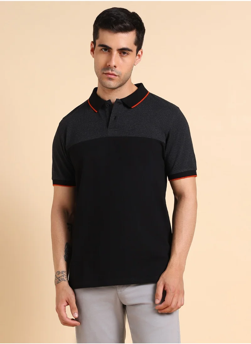 Dennis Lingo Black T-Shirt for Men, Everyday Essential