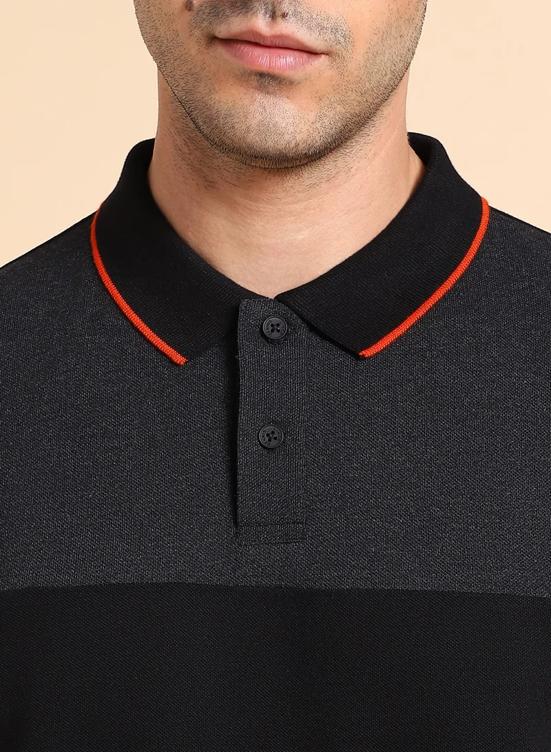 Dennis Lingo Black T-Shirt for Men, Everyday Essential