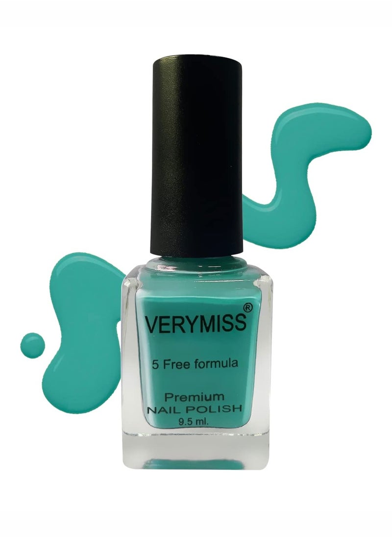 VERYMISS Verymiss Premium Nail Polish 9.5ml Turquoise  - Image 1