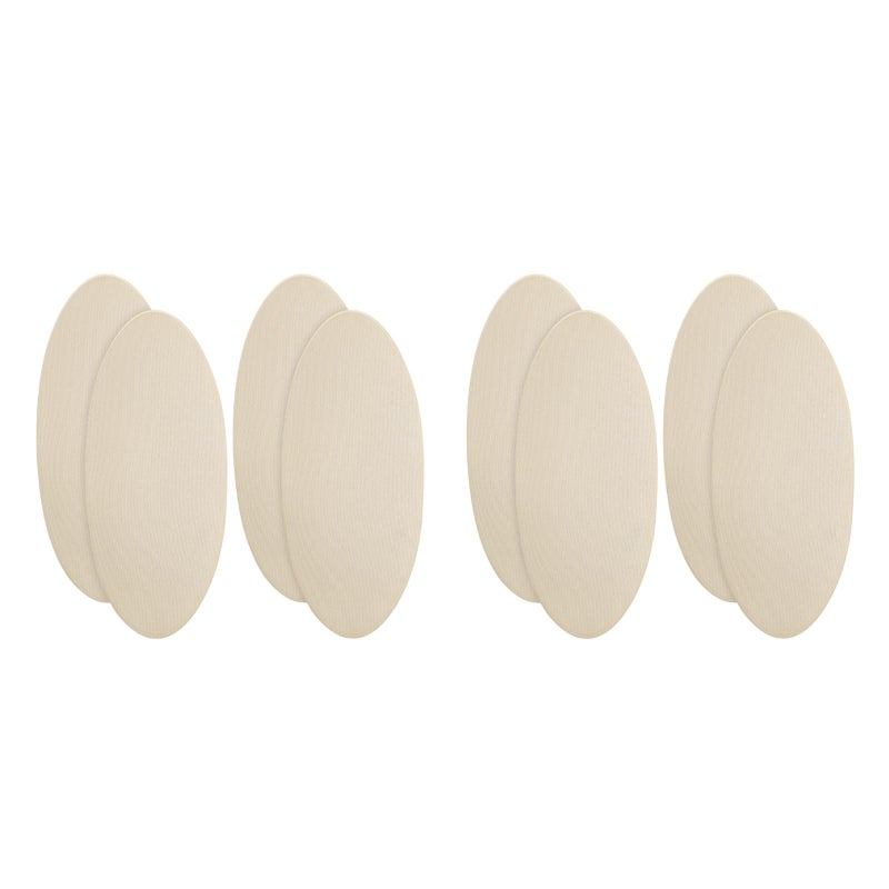 4 Pairs of Self-Adhesive Calf Pads Non- for Curved or Thin Legs Comfortable Calf Pads - Image 4