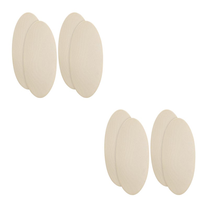 4 Pairs of Self-Adhesive Calf Pads Non- for Curved or Thin Legs Comfortable Calf Pads - Image 1