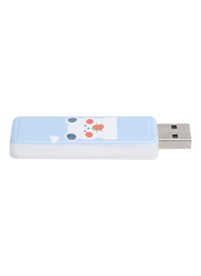 Thoraya Push-pull USB flash drive usb2.0 portable USB flash drive car USB flash drive push-pull-Strawberry Bear 128GB  - Image 4