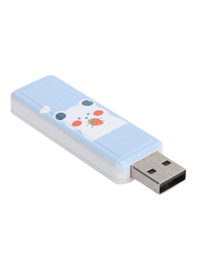 Thoraya Push-pull USB flash drive usb2.0 portable USB flash drive car USB flash drive push-pull-Strawberry Bear 128GB  - Image 2