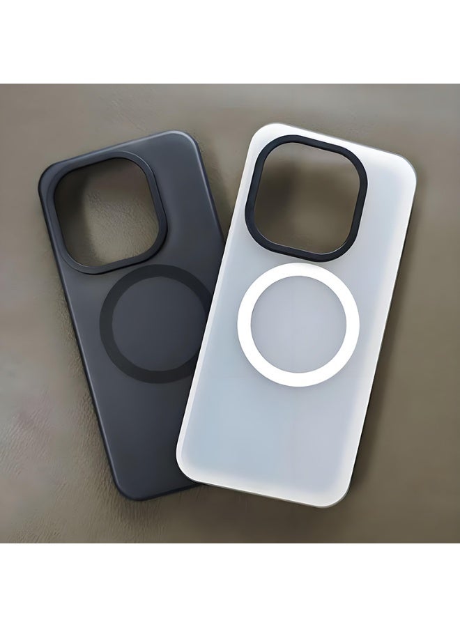 general Case for iQOO 15 Case with Anti-Fingerprint/Anti-Vibration/Non-Slip Flexible Silicone Cover + Frosted Acrylic - Image 3