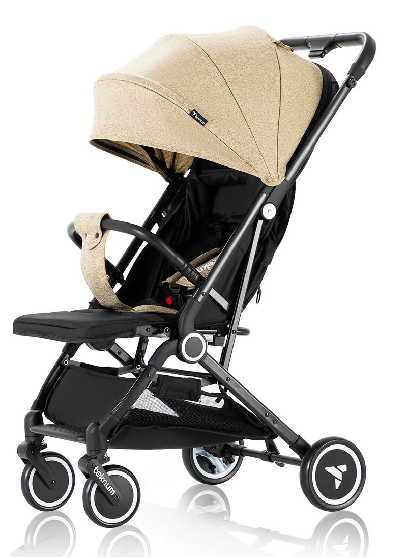 Travel Cabin Stroller With Coffee Cup Holder - Ivory - pzsku/Z3F006F235E29EFF57647Z/45/_/1698320365/ece6d422-f860-439c-8534-c64026e7c6e9