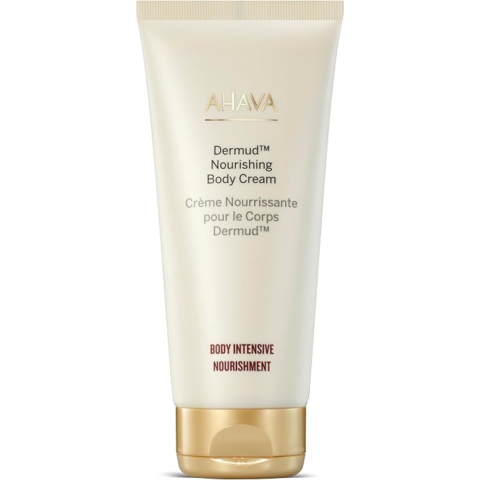 AHAVA Dermud Nourishing Body Cream, 6.8 Fl Oz - Image 1