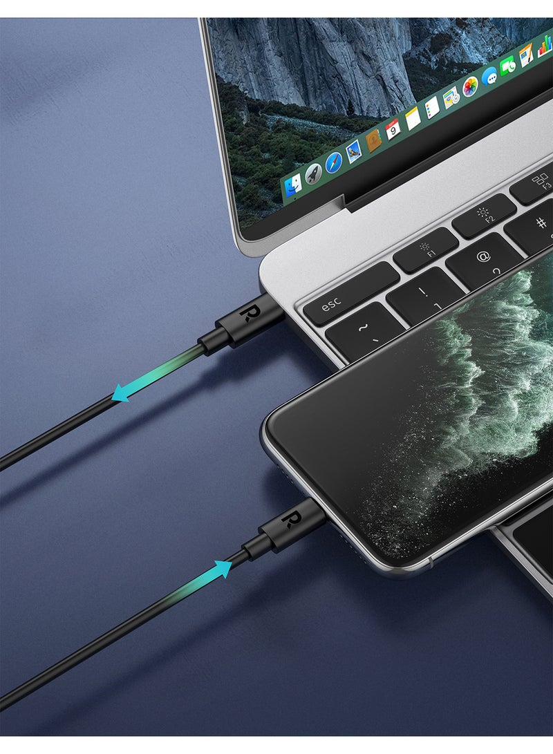 RAVPOWER RP-CB1016 TypeC-Lightning Cable 1M TPE Black - Image 5