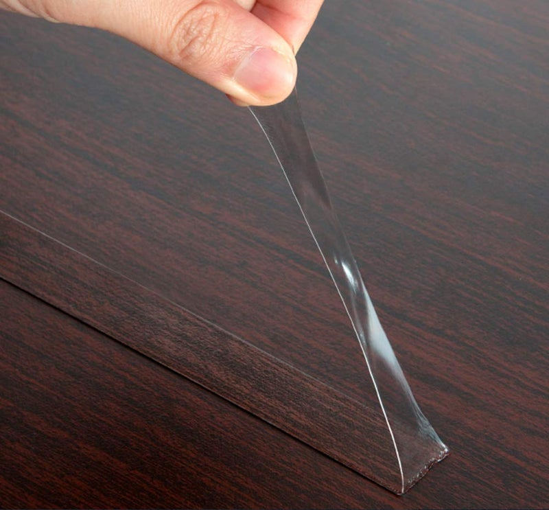 LLPT شريط لاصق مزدوج الجوانب شفاف أكريليك شريط تثبيت قوي 1/2 بوصة × 120 بوصة أحجام متعددة خالي من البقايا مقاوم للماء للاستخدام الداخلي والخارجي للصناديق المنزلية والديكور وDIY (WA052) - Image 2