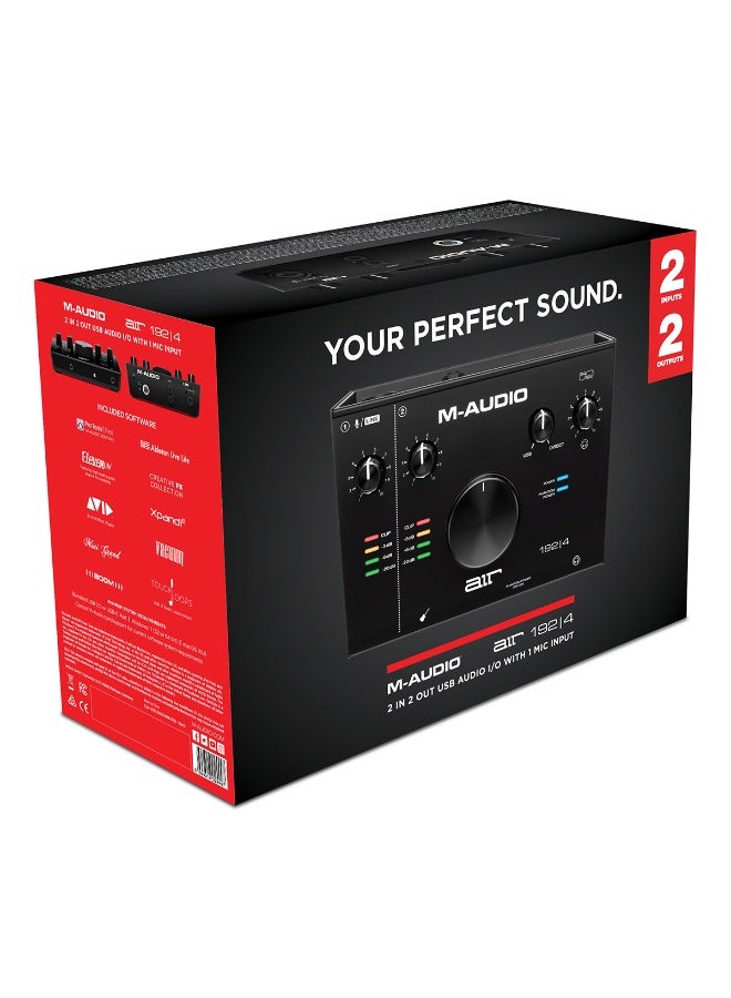 M-Audio AIR 192|4 2-In/2-Out 24/192 USB Audio Interface - Image 5