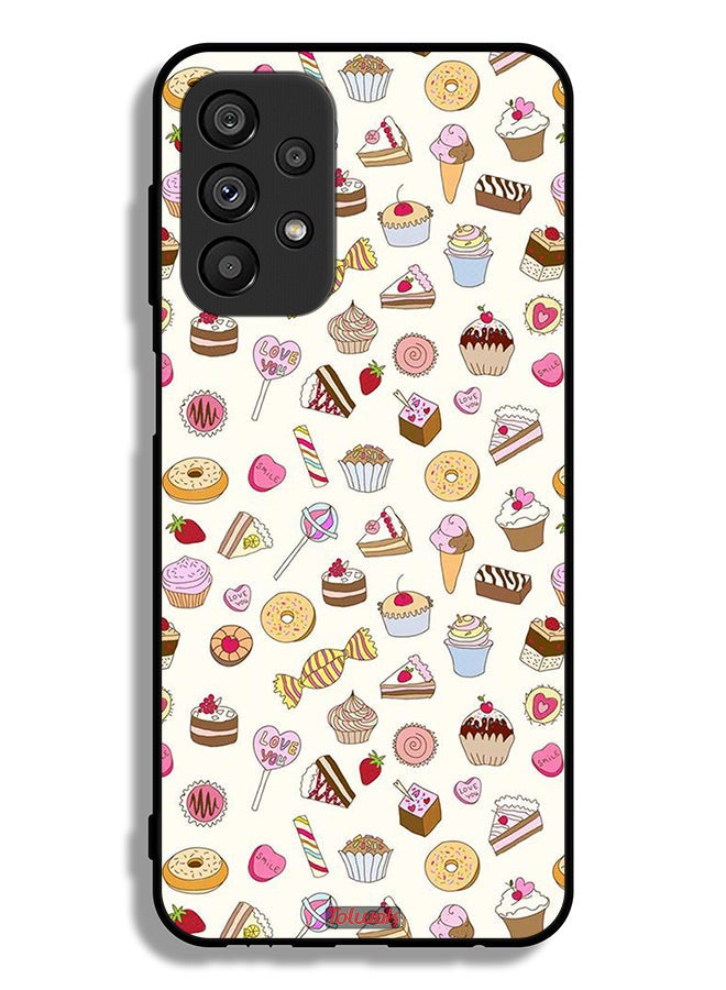 Tolwak Samsung Galaxy A23 5G Protective Case Cover Pattern Of Favorite Items - Image 1