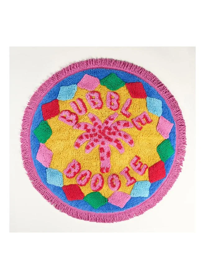 Punjab Colorful Bathroom Mat 70 cm.