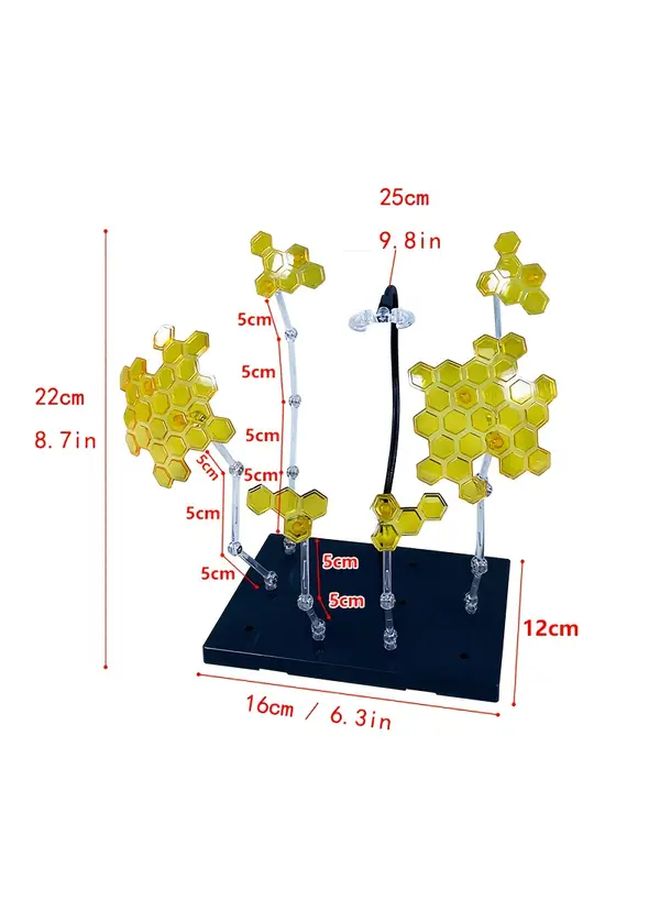 7pcs Red Figurine Model Decor - Image 2