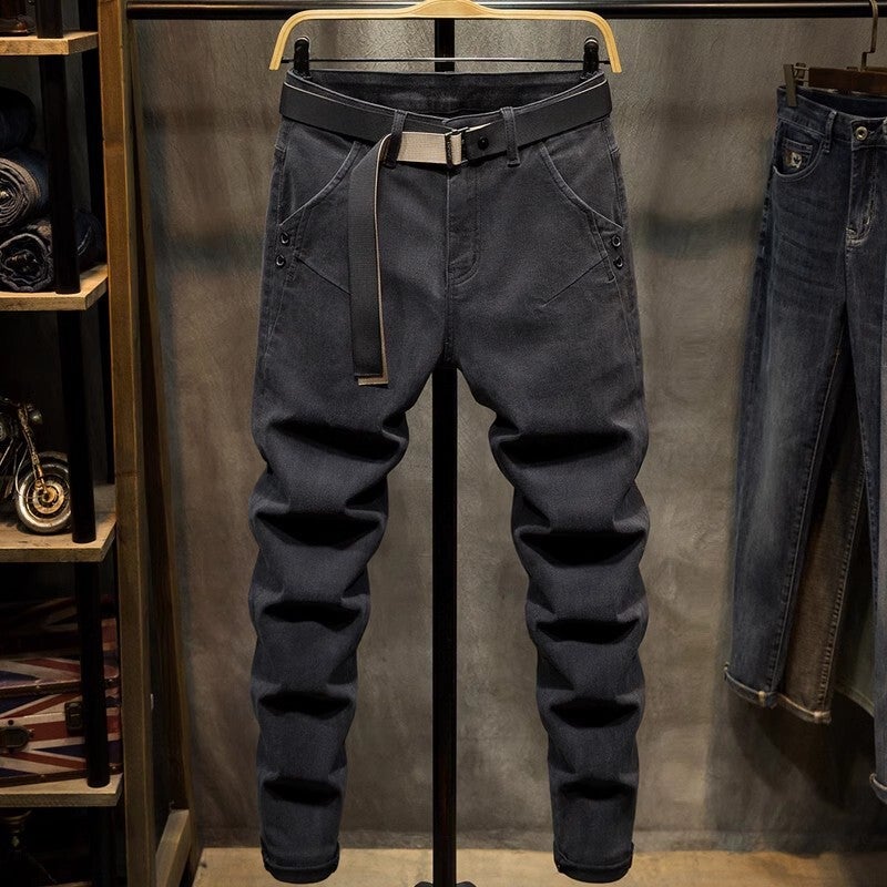 Unisex Casual Daily Denim Jeans - Image 1