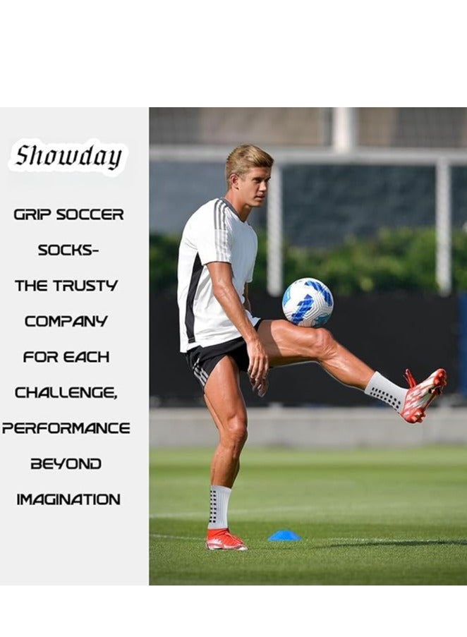 شوداي جوارب كرة القدم  جريب مضادة للانزلاق للرجال جوارب رياضية لكرة القدم وكرة السلة - Image 3