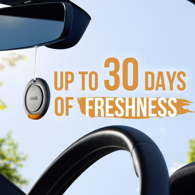 Axe معطر هواء سيارة جل معلق 3D من AXE (رائحة الإغراء الداكن، 1 عبوة) - Image 2