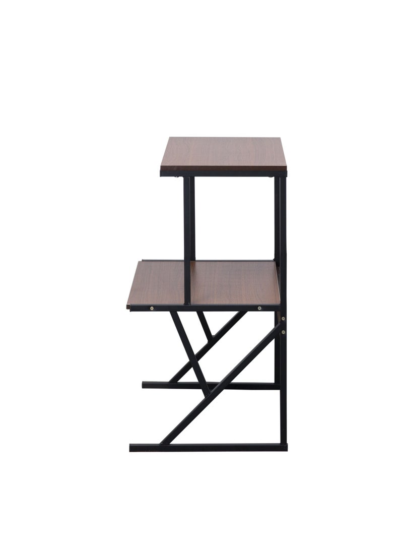 WT-EASYCARE Tier Wooden Metal Kitchen Rack – Dark Oak | Shelf Organizer | Kitchen Storage Rack | Wooden Kitchen Rack | Kitchen Stand | Storage Shelf | Kitchen Microwave Stand | Kitchen Organizer - Image 3