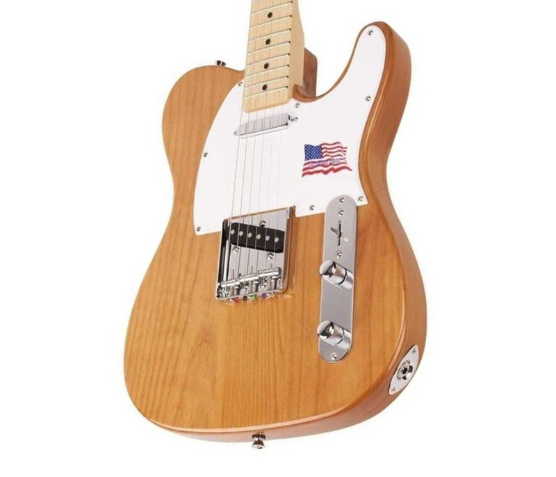 SX جيتار SX STL/ALDER/NA تيلي كاستر من خشب الألدر الأمريكي - طبيعي - Image 2