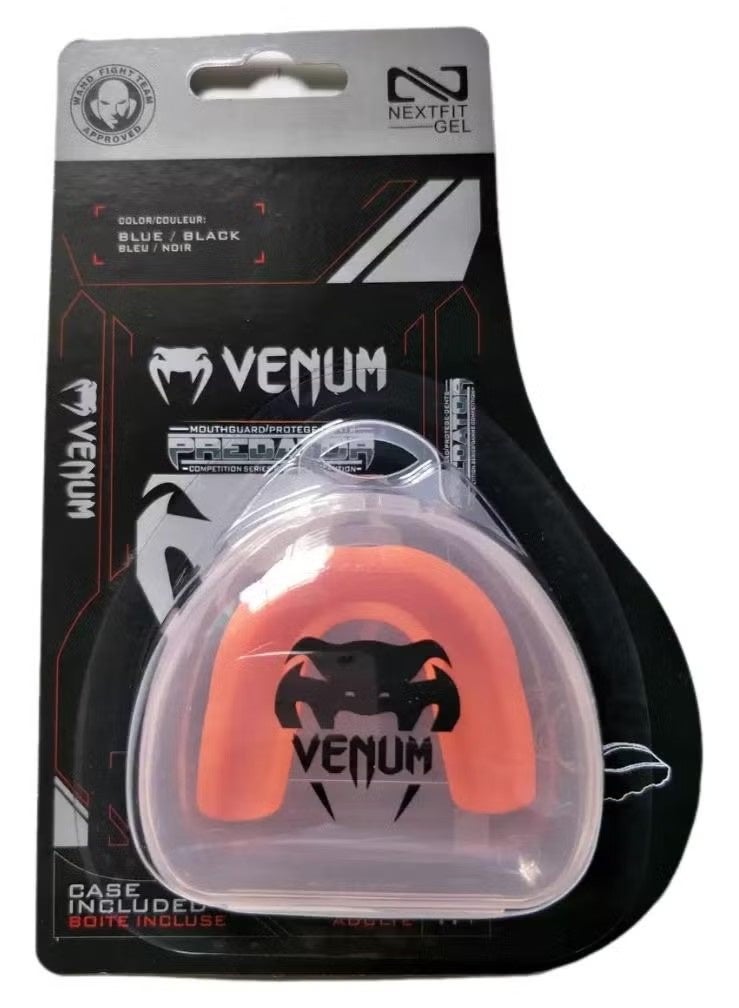 VENUM Orange Ultra-Thin Mouthguard | Moldable EVA Dental Tray | Exclusive Storage Case | Sport Mouth Guards for Basketball, Football, MMA - Image 1