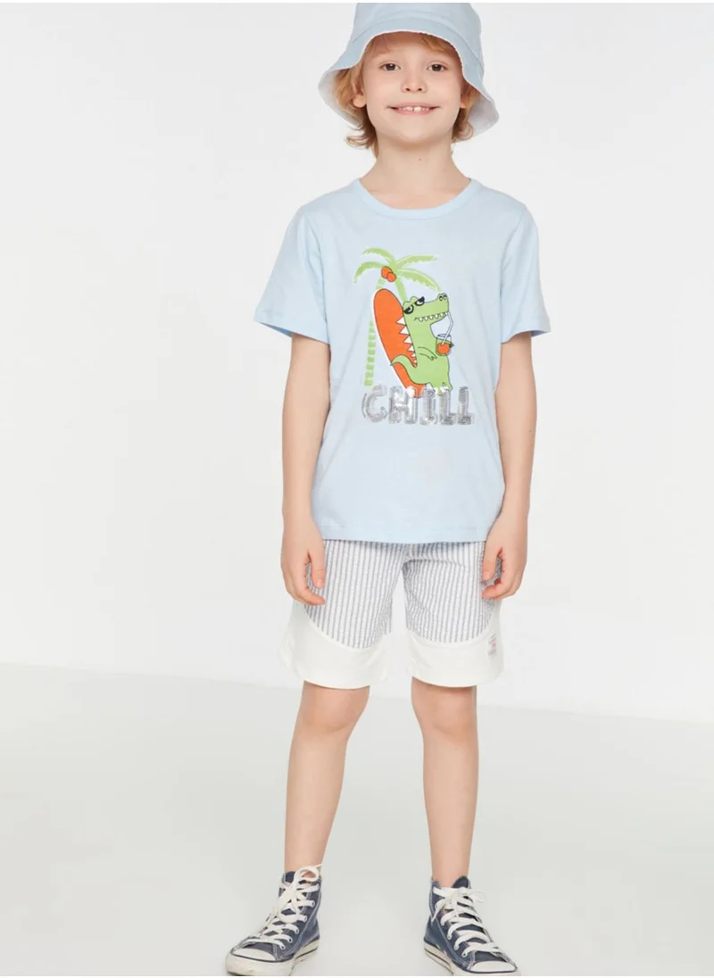 trendyol Kids Chilling Croc T-Shirt