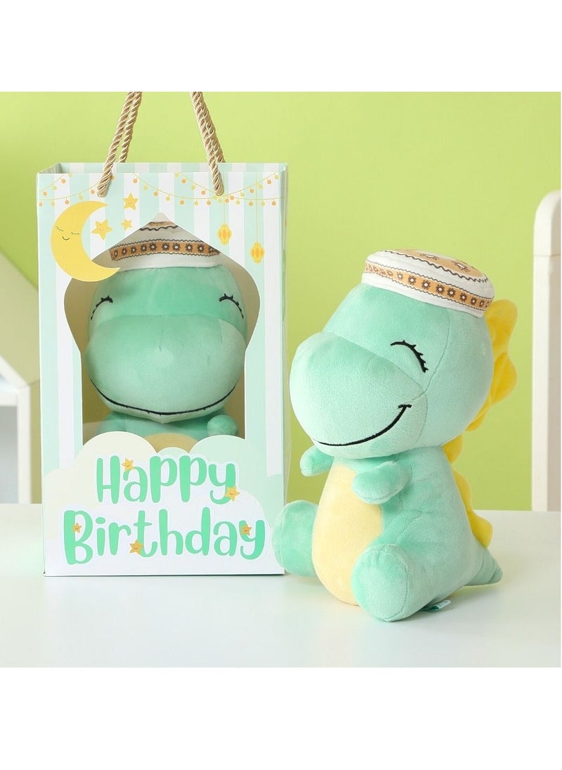 Mommy Yasmin Mommy Yasmin - Soothe & Talking Dinosaur | Ramadan & Eid Gift Surprise | Interactive & Soothing Toy | Customized Gift Bag | Sensory & Relaxing | Remote | for Baby & Toddlers & Kids  - Image 3
