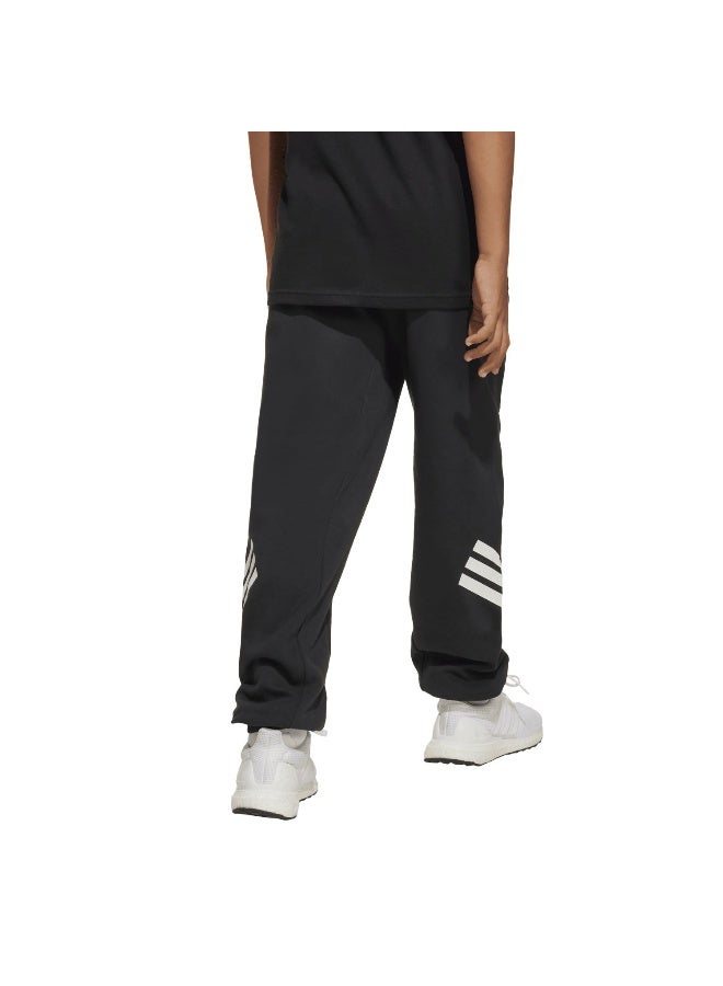Adidas J Fi 3S Wide Pt Black Training Pants For Junior 7-8Y - Image 3