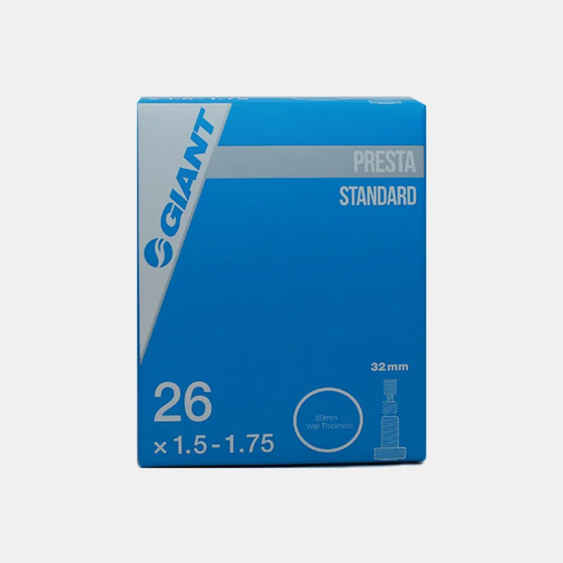 Giant Threaded Inner Tube (26X1.5-1.75) with Presta Valve (32mm)