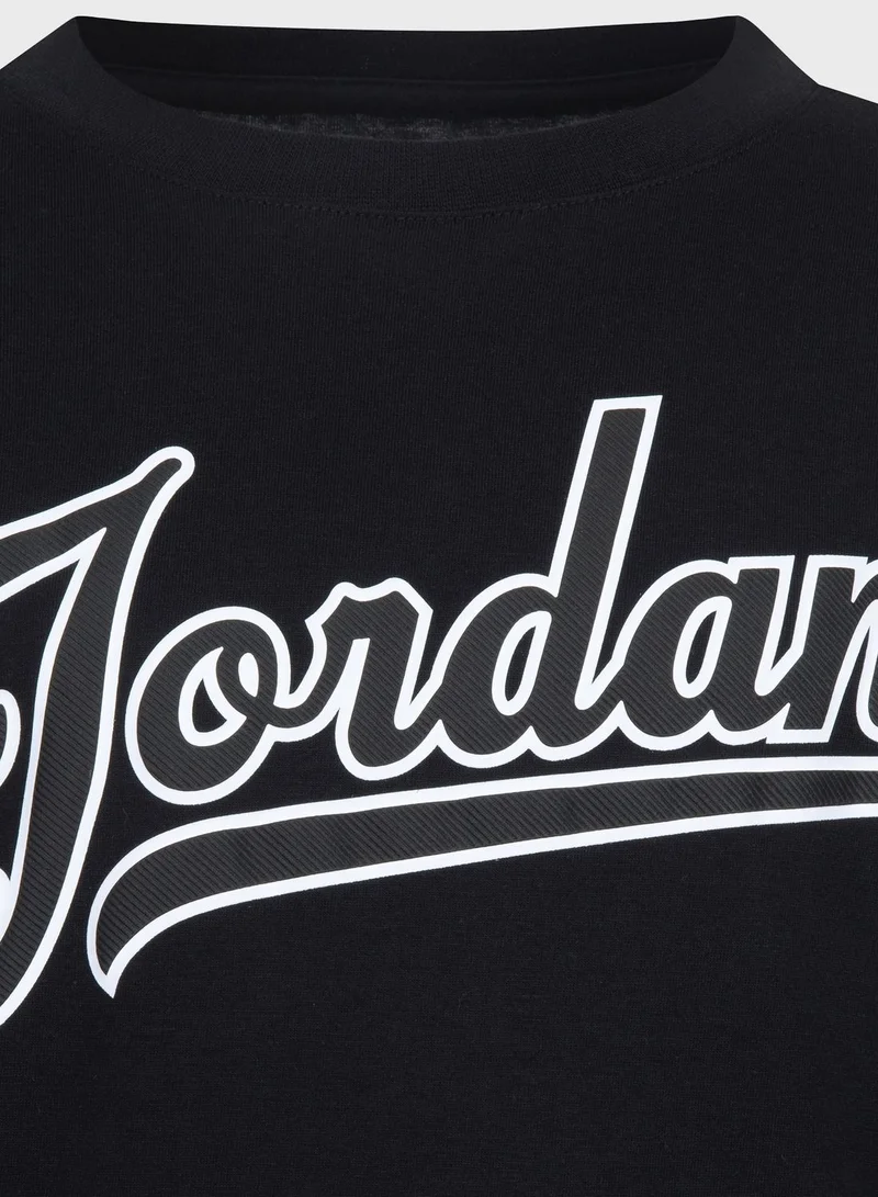 Jordan Youth Jordan Major League Script T-Shirt