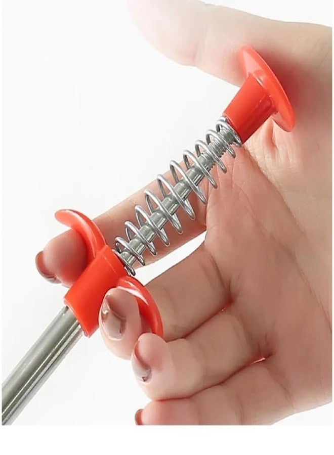 Lapras 𝟏𝟓 𝐘𝐞𝐚𝐫𝐬 𝐖𝐚𝐫𝐫𝐚𝐧𝐭𝐲 Flexible Drain Cleaning Tool, 160cm Long Spring Wire Sink Unclogger for Hair, Food & Debris Removal, Ideal for Kitchen, Bathroom, Wash Basin & Pipe Cleaning - Image 5