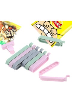 Oasisgalore Multicolor Sealing Clips, 12 Pc Set for Kitchen Food Storage, Snack Bag and Packet Sealers  - Image 4