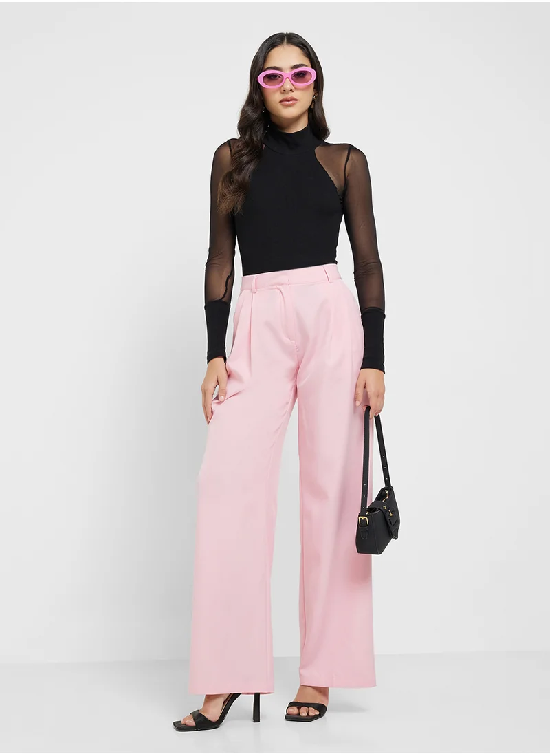 Ginger Wide Fit Tailored Trousers