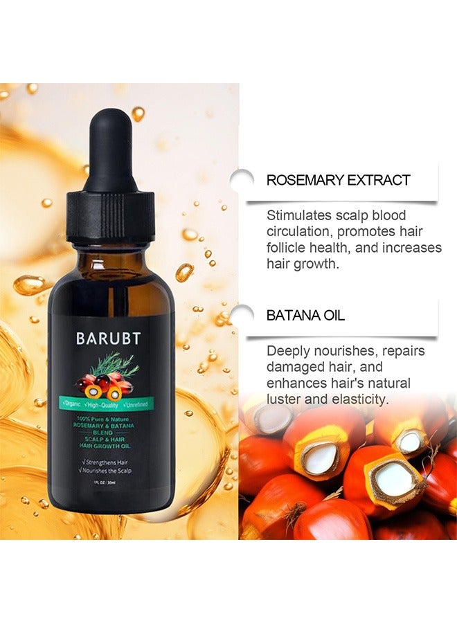 BARUBT Batana Oil for Hair Nourishment, Natural Oil for Split Ends Elimination, Enhanced Hair and Skin Radiance, for All Hair Types - Image 2