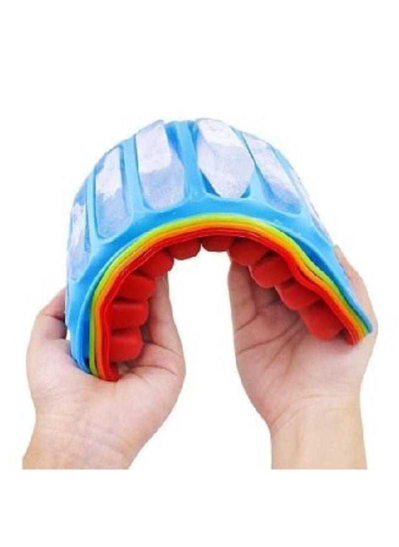 Generic - Silicone Ice Cube Mould Multicolour 2 Pieces - Image 1