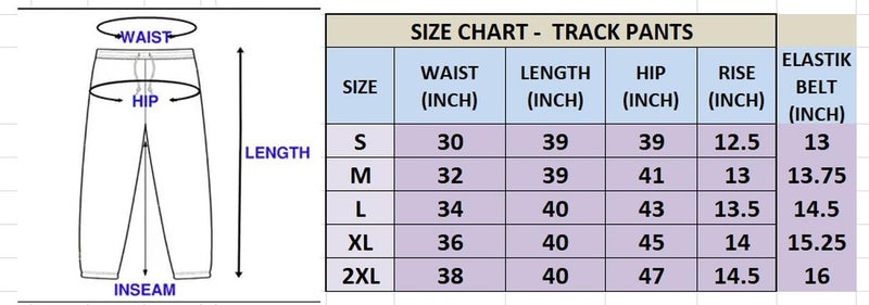 Lymio Track Pant for Men || Regular Fit || Track Pants || Full Elastic Jogger Track Pant || Available in Combo Pack of 2 (TP-32-33-Black-Grey-XL) - Image 5