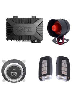 SCUTA Smart Car Alarm with Keyless Entry and Remote Engine Start – Advanced Vehicle Security and Anti-Theft Protection
