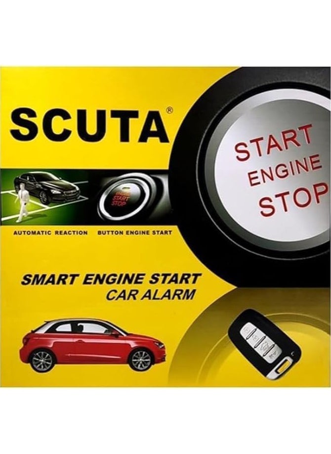 Generic - SCUTA Smart Car Alarm with Keyless Entry and Remote Engine Start – Advanced Vehicle Security and Anti-Theft Protection - Image 1