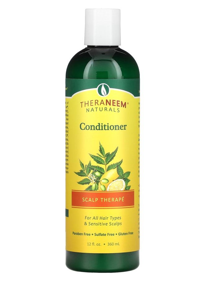 ORGANIX SOUTH TheraNeem Naturals Scalp Therape Conditioner For All Hair Types & Sensitive Scalps 12 fl oz (360 ml) 
