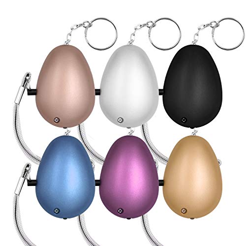 KOSIN Safe Sound Personal Alarm, 6 Pack 140DB Personal Security Alarm Keychain with LED Lights, Emergency Safety Alarm for Women, Men, Children, Elderly - Image 2