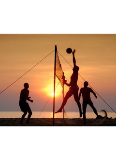 Generic Outdoor Sports Volleyball Net for Garden Backyard Beach (9.5 M x 1M)  - Image 4
