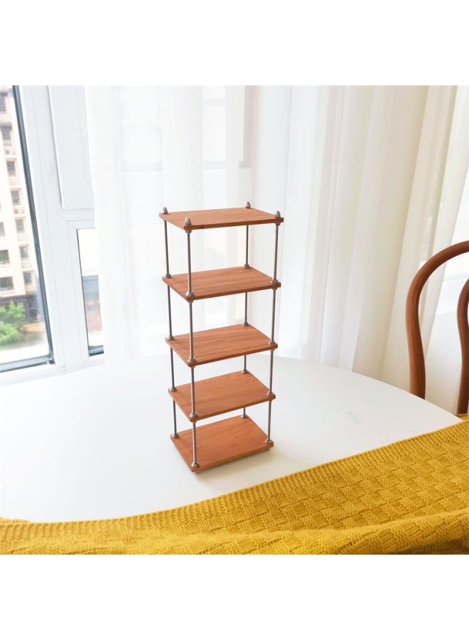 Multi-layer Storage Rack Storage Rack Bookshelf Silent Wind 6 Fen Baby House 0b11 Bjd Cotton Doll Cloth-Color:Style Seven High 26.7cm Long 10cm - Image 1