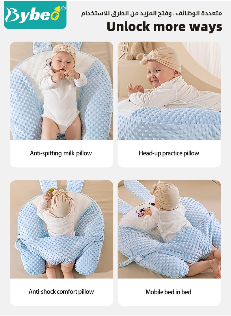 Baby Nursing Pillow, Breastfeeding Pillows for Babies, Multifunctional Baby Exhaust Pillow, Nursery Pillows,  Toddler Look Up and Lying Pillows, Anti Reflux Babies Crib Headrest for Newborn and Infant - pzsku/Z3F01FCC8F1B37338FAF3Z/45/_/1704953477/837b7be8-7d8a-4f43-b1b2-cc5ee273a91a