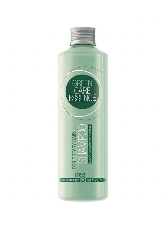 BBCOS - Green Care Essence Shampoo for Greasy Hair with Lemon, Rosemary, and Propolis, 250ml - Image 1