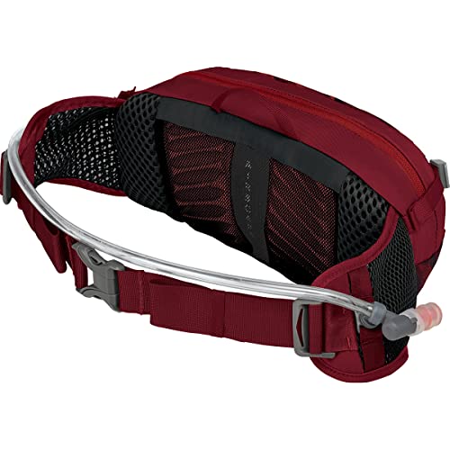 Osprey Seral 4L Unisex Biking Waist Pack with Hydraulics Reservoir, Claret Red - Image 2