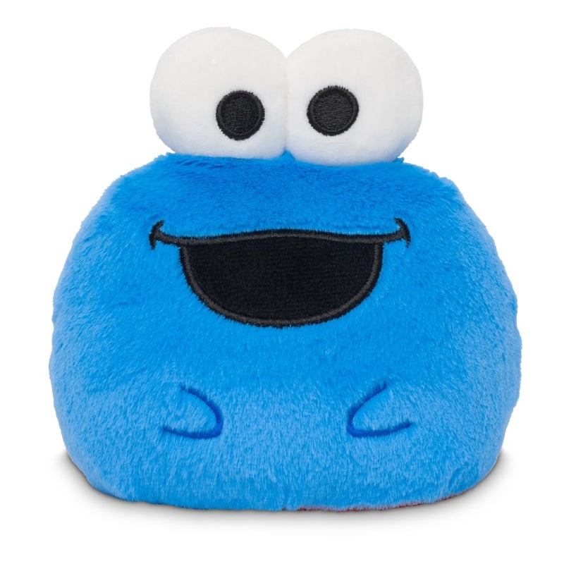 TeeTurtle Elmo and Cookie Monster 4" Reversible Sesame Street Plushie - Cute Kawaii Soft Stuffed Mood Toy for Kids and Adults - Image 3