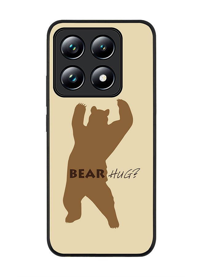 Stylizedd For Xiaomi 14T pro Case,Slim fit Camera Protection, Shockproof Thin Phone cover - Bear Hug - Image 1