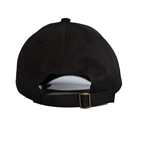 Gamusi Game Stranding Sam Blue Hat Battle Baseball Cap Letter Bridges Unisex Adjustable Sun Hats (Black Embroidery) - Image 5