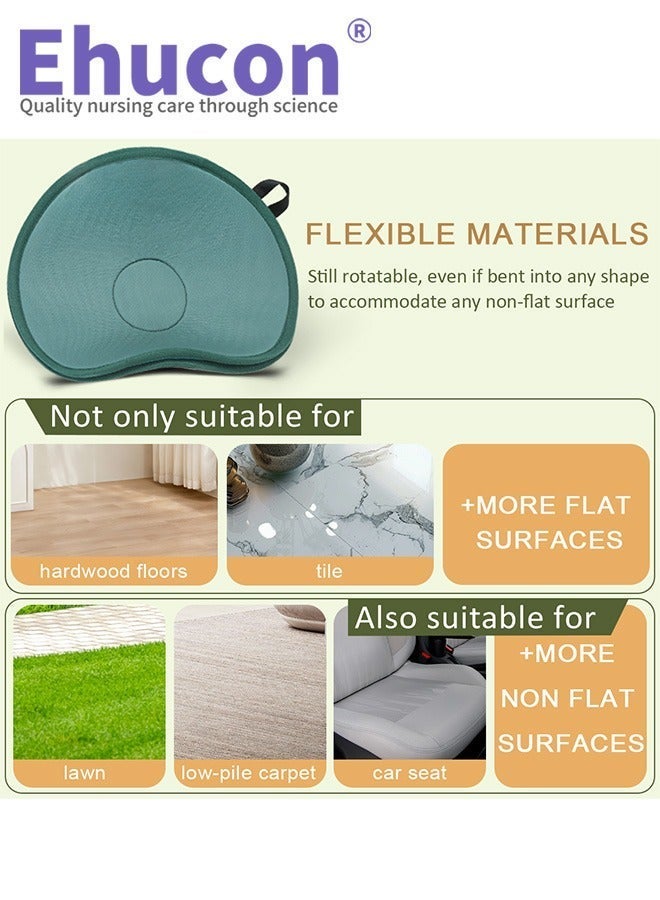 Ehucon Pivot Disc for Patient Transfer,Turning Devices-Transfer Disc with 360°Rotation for Elderly/Disabled,Assist to Move Position from Bed to Wheelchair/Seat/Car,15.7" Diameter - Image 3