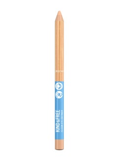 RIMMEL LONDON Kind & Free Clean Eyeliner Pencil - 005 - Creamy White, 1.1g  - Image 1